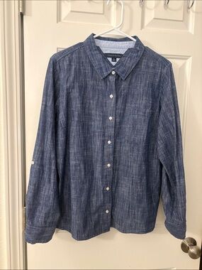 Women’s Denim Button Down